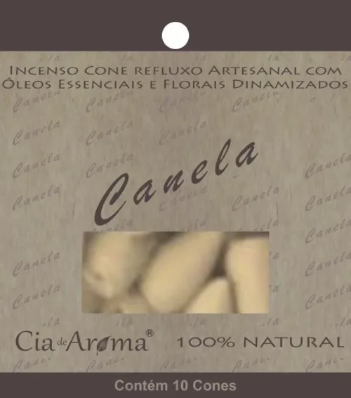 Incenso Cascata de Canela Cia de Aroma
