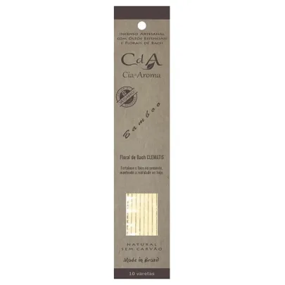 Incenso Natural de Bambu Cia de Aroma